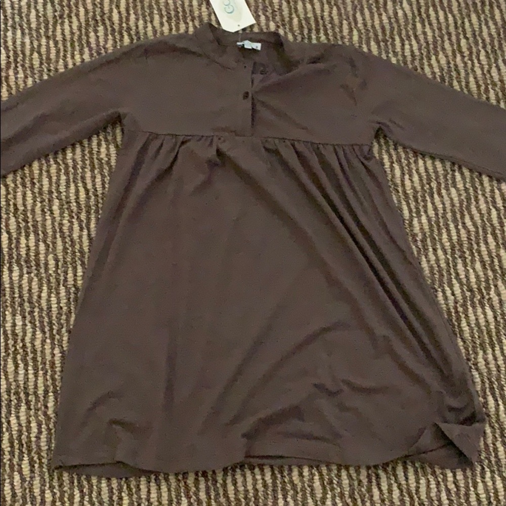 Brown cordelia de castellane dress